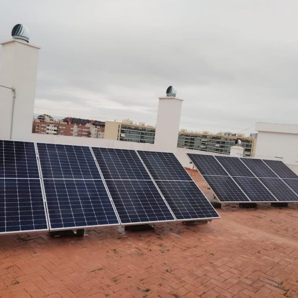 instalación placas solares litio solar